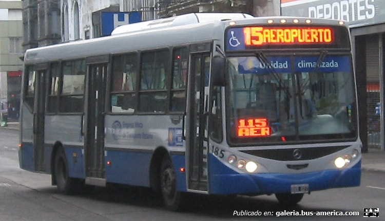 Mercedes-Benz OH 1618 L SB - Metalpar Iguazú - EMTR
OXB 027

Línea 115 (Rosario), interno 185
