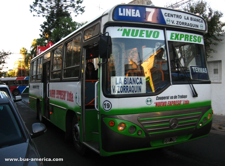 Mercedes-Benz OHL 1316 - Ottaviano - Coop. Nuevo Expreso
EBD786 ¿?

Línea 7 (Concordia), interno 19

