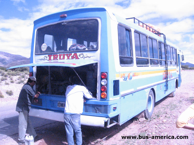 Mercedes-Benz OH 1320 - Bus - Iruya
C.1674080 - VWC831

http://galeria.bus-america.com/displayimage.php?pid=7922
http://galeria.bus-america.com/displayimage.php?pid=32955
