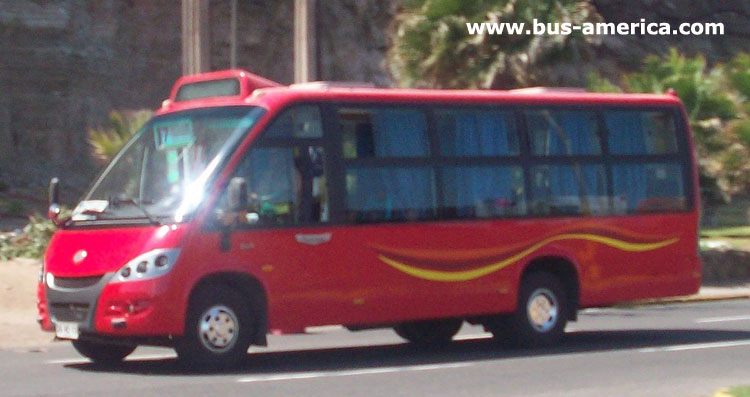 Youyi Bus ZGT 6805 DG (en Chile)
