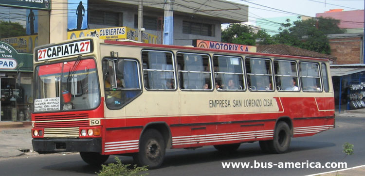 Marcopolo Torino G IV (en Paraguay) - San Lorenzo
