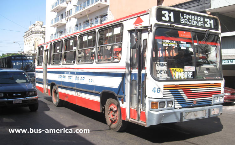 Marcopolo Torino G IV (en Paraguay) - Virgen del Pilar
