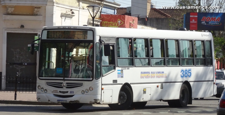 Agrale MA 15.0 - Metalpar Tronador 2010 - Emp. San Vicente
AA245GY

Línea 385 (Pcía. Buenos Aires), interno 5513
