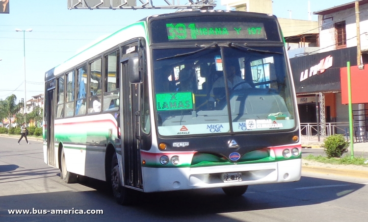 Agrale MA 15.0 - Nuovobus Menghi - Exp. Pque. El Lucero (El Litoral)
PJE725

Línea 391 (Prov. Buenos Aires), interno 129
