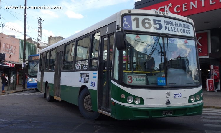 Agrale MT 15.0 LE - Todo Bus Pompeya II - Exp. Lomas
MGC022

Línea 165 (Buenos Aires), interno 2730
