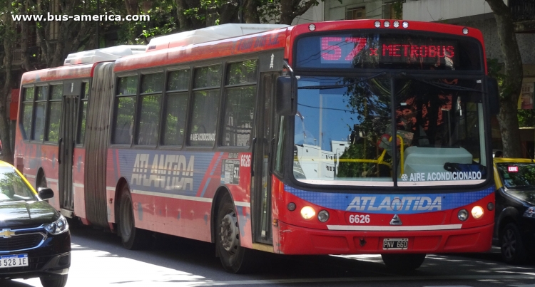 Agrale MT 27.0 - Todo Bus Pomepeya II - Atlántida
PNV660

Línea 57 (Buenos Aires), interno 6626
