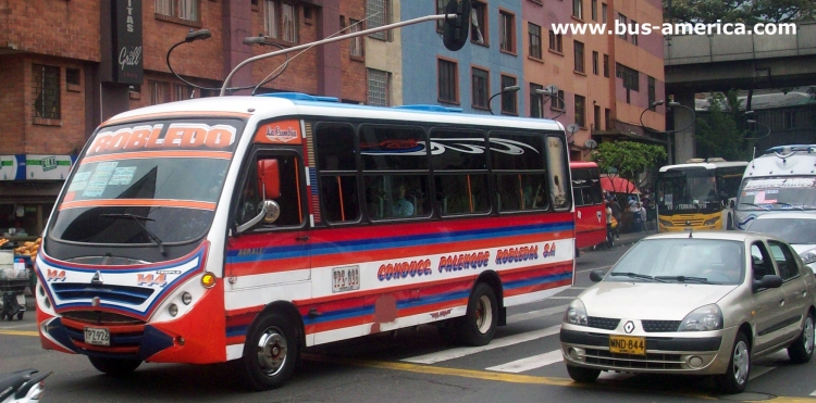 Isuzi NPR - Superior Temple - COOTRABEL
TPZ-926

Ruta 250A (Medellín), unidad 144
