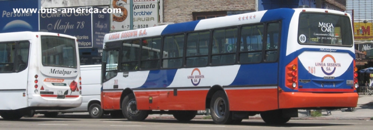 Agrale MA 15.0 - Metalpar Tronador Iguazu 2010 - Línea Sesenta
