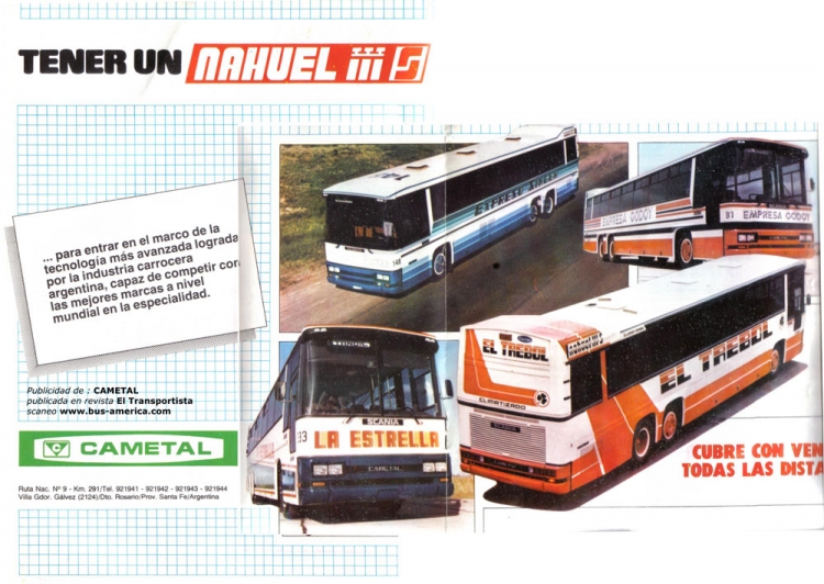 Cametal Nahuel IIIS
Publicidad de CAMETAL
Publicado en revista El Transportista
