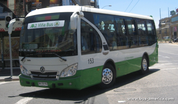 Dong Feng EQ6800 KSD3G (en Chile) - Viña Bus
DHYV42
