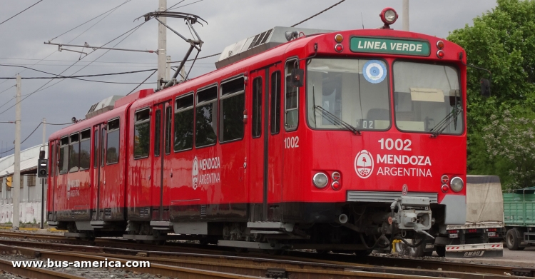 Duewag-Siemens U2 (en Argentina) - Metro Tranvía , STM
Linea Verde (Mendoza), dupla 1002
Ex linea Verde (San Diego, USA), dupla 1002




Archivo originalmente posteado en noviembre de 2018
