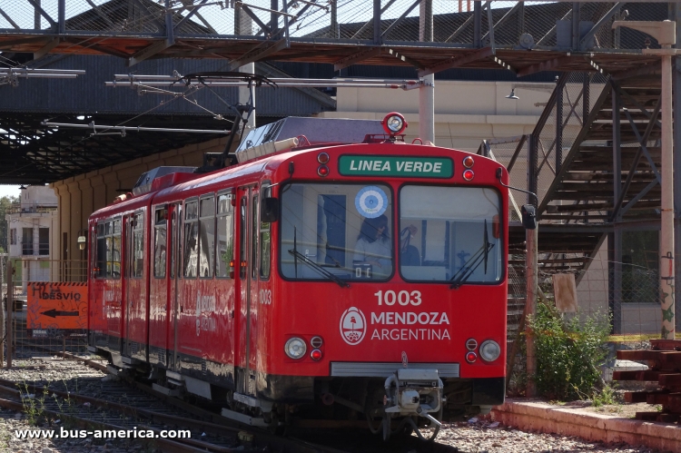 Duewag-Siemens U2 (en Argentina) - Metro Tranvía , STM
Linea Verde (Mendoza), dupla 1003
Ex linea Verde (San Diego, USA), dupla 1003




Archivo originalmente posteado en noviembre de 2018
