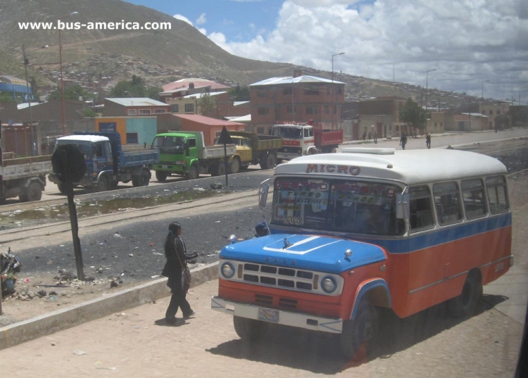 Fargo D - Caio Jaragua (en Bolivia)
121 ERS
