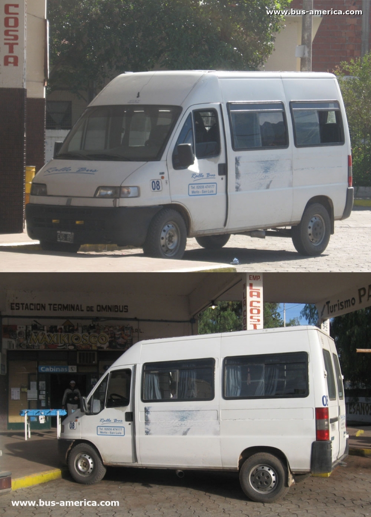 FIAT Ducato (en Argentina) - Rallo Bus
CVS897
