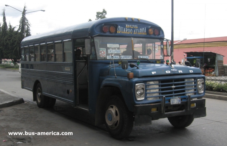 Ford - Blue Bird Conventional (en Bolivia) - Eduardo Avaroa
047ZHN
