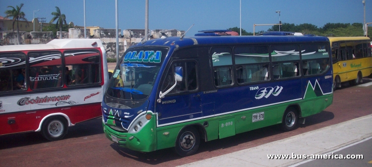 Hino - Superior Temple - ETU
TPM978

Ruta 4 "Olaya" (Cartagena), unidad R-098
