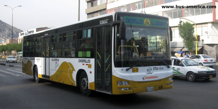 Huanghai Bus DD6118S (en Perú) - ETUL 4
VI1115

Ex línea 4
