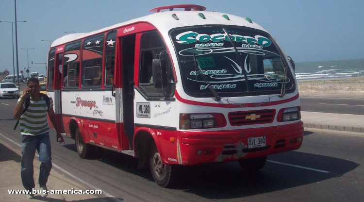 Isuzu NPR - Omega - Pemape
XVL380

Ruta 25 "Socorro" (Cartagena)
