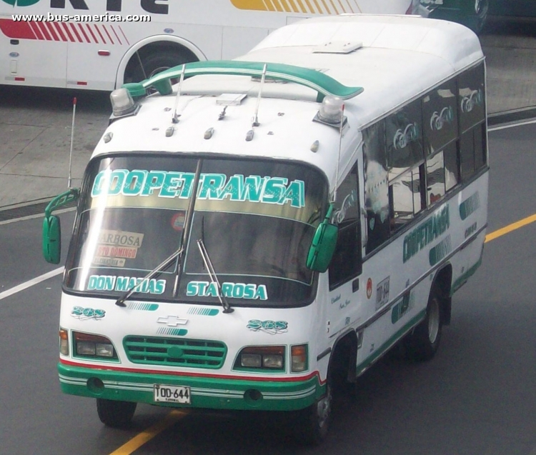 Isuzu NPR - Coopetransa
TOD 644

Coopetransa (Dto. Antioquia), unidad 268
