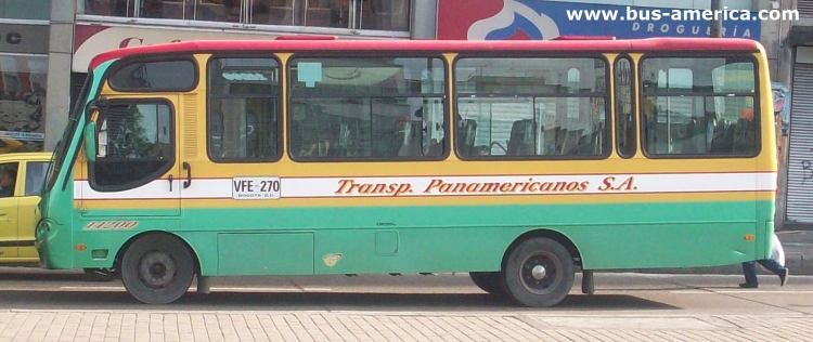 Isuzu NPR - Occidente Fenix - Panamericanos
VFE270
