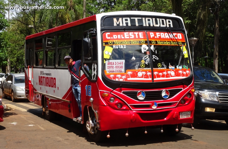 Mercedes-Benz L - Matiauda
BGJ660

Matiauda (Ciudad del Este), unidad 18
