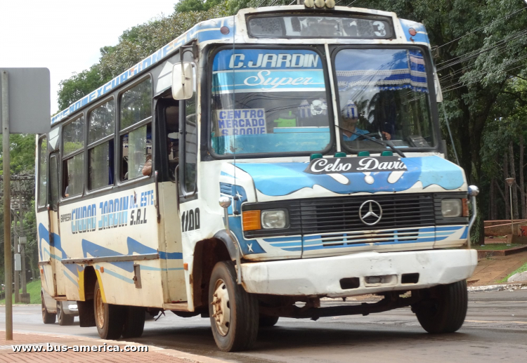 Mercedes-Benz L - El  14 - Cdad. Jardín del Este
OAY 122
[url=https://bus-america.com/galeria/displayimage.php?pid=50558]https://bus-america.com/galeria/displayimage.php?pid=50558[/url]

Línea 3 (Cdad. del Este), interno 1100
