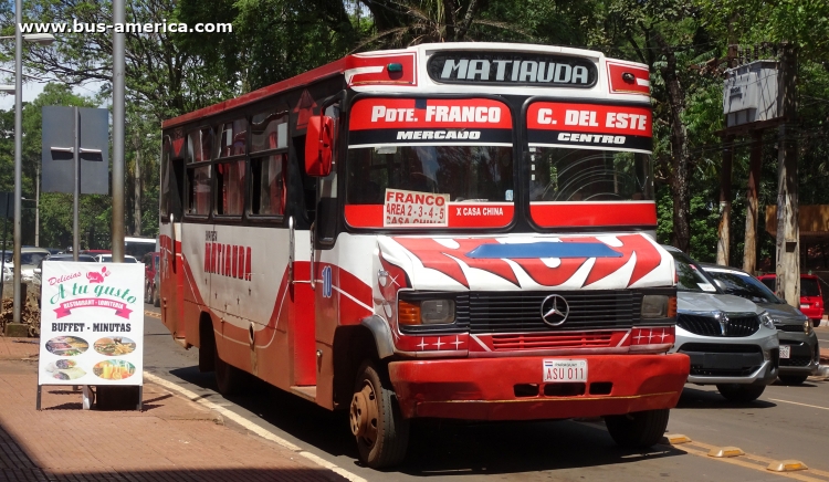 Mercedes-Benz L - El 11 - Matiauda
ASU011

Matiauda (Ciudad del Este), unidad 10
