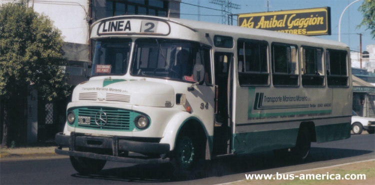 Mercedes-Benz LO 1114 - La Nueva Estrella - Mariano Moreno
E.159638 - TQG344
