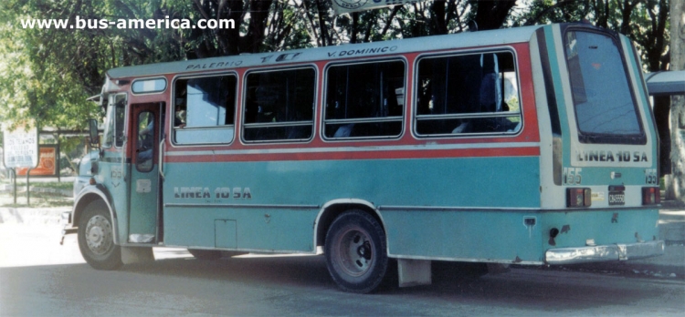 Mercedes-Benz LO 1114 - Ottaviano 10/85 - Línea 10
C.845550

Línea 10 (Buenos Aires), interno 155

