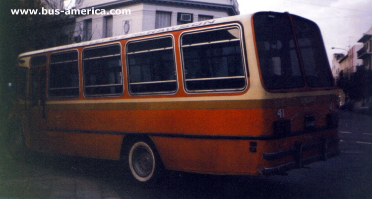 Mercedes-Benz LO 1114 - Suyai S.MB.LO1114/483-001 - Transp. Del Tejar
B.1664669
[url=http://galeria.bus-america.com/displayimage.php?pos=-16518]http://galeria.bus-america.com/displayimage.php?pos=-16518[/url]

Para conocer la historía de esta carrocería visite :
[url=http://www.bus-america.com/ARcarrocerias/Suyai/Suyai-historia.htm] revista.bus-america.com SUYAI
[/url]
