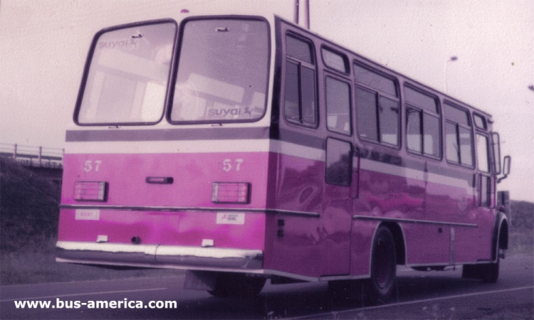 Mercedes-Benz LO 1114 - Suyai 7-84 - Nueva Chicago
C.1210355
Fotografa : Carroceras Suyai
Colectivo prototipo del plano
