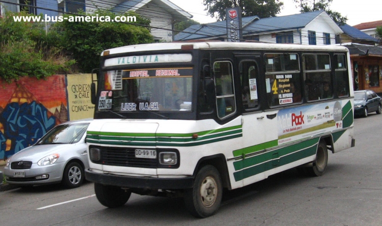 Mercedes-Benz LO 708E - Metalpar Llaima - Regional Sur
DD9916
