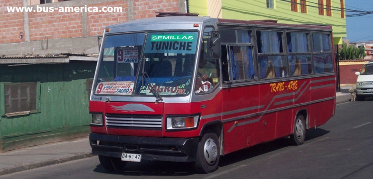 Mercedes-Benz LO 812 - Caio Carolina (en Chile) - Trans. Arce
BA8147
