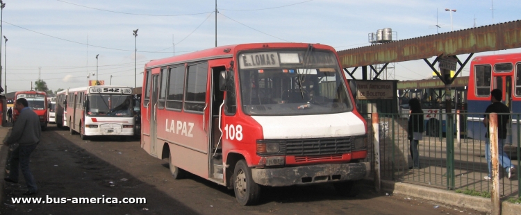 Mercedes-Benz LO 814 - Todo Bus - La Paz
DTK142

Línea 551 (Partido de Lomas de Zamora), interno 108
