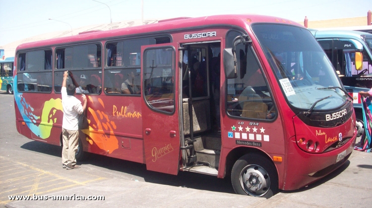 Mercedes-Benz LO 914 - Busscar Micruss (para Chile) - Pullman Lauca
¿UX5450?

Línea Arica-Tacna 
