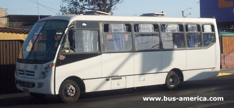 Mercedes-Benz LO 914 - Caio Foz (en Chile)
Línea 1 (Arica), unidad 07
