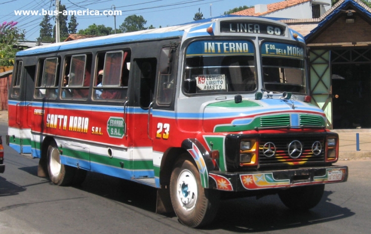 Mercedes-Benz L 1113 - Empresa Santa Mara
ATA987
