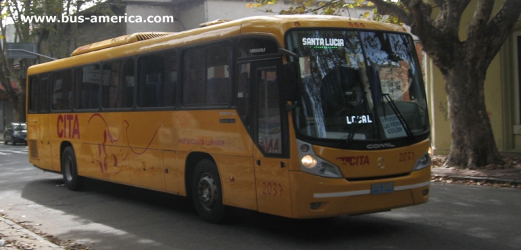Mercedes-Benz O - Comil Versatile (en Uruguay) - CITA
¿JTC1053?
