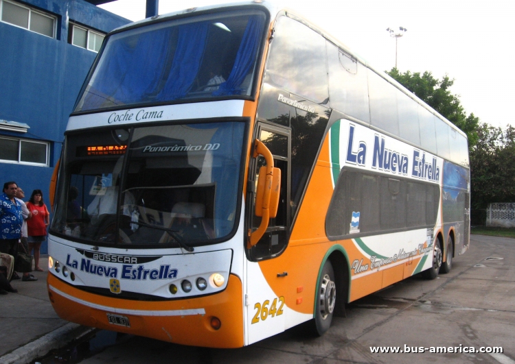 Mercedes-Benz O-400 RSD - Busscar Panorámico DD (en Argentina) - La Nueva Estrella
FIO837

La Nueva Estrella (Tigre Iguazú), interno 2642
