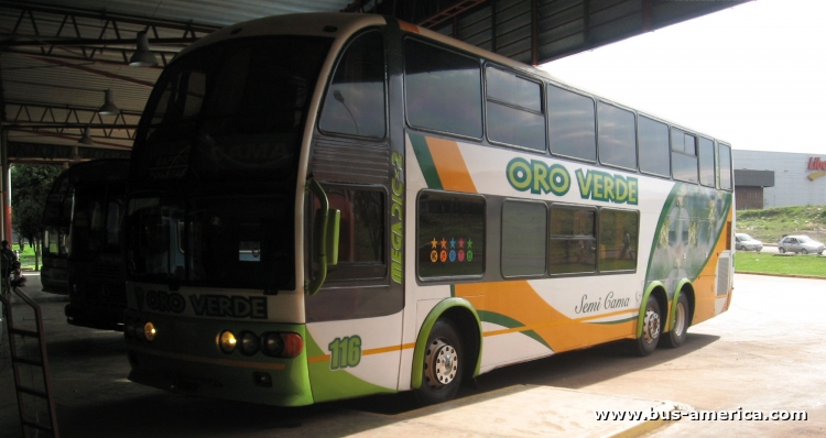 Mercedes-Benz O-400 RSD - DIC Megadic x 2 - Oro Verde
Oro Verde (Misiones), interno 116
