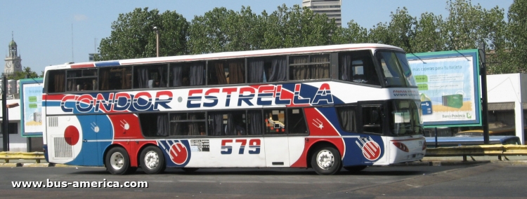 Mercedes-Benz O-400 RSD - Cametal Jumbus II reformado por Neocar - Condor Estrella
Condor Estrella, interno 579
