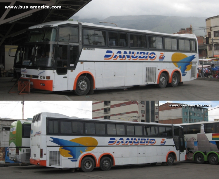 Mercedes-Benz O 400 RSD - Busscar Jum Buss 380 (en Bolivia) - Danubio 2
