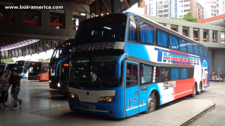 Mercedes-Benz O 400 RSD - J.Troyano Calixto - Morteros
FJP286
http://galeria.bus-america.com/displayimage.php?pid=42302

Morteros, interno 17, patente provincial de Córdoba 0763

