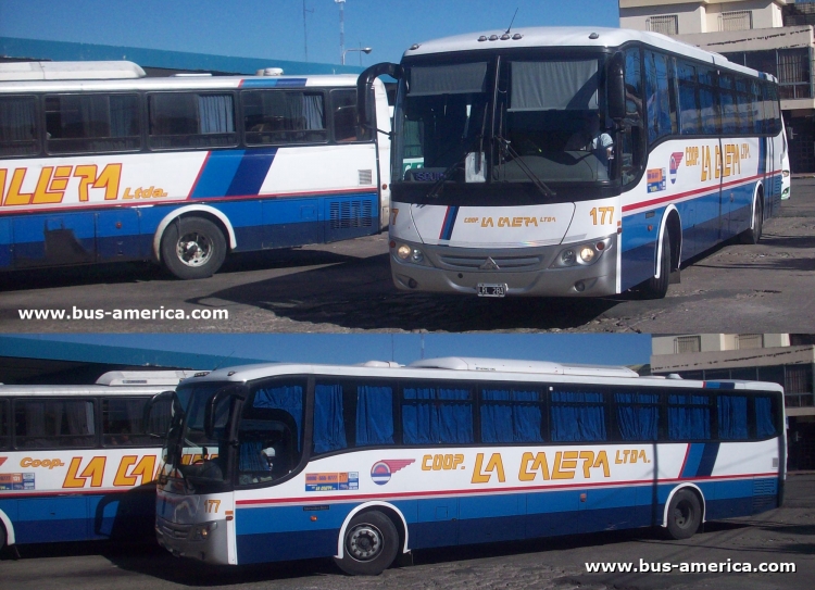 Mercedes-Benz O-500 - Saldivia Aries 2 - Coop. La Calera
LRL284

Coop. La Calera, interno 177
