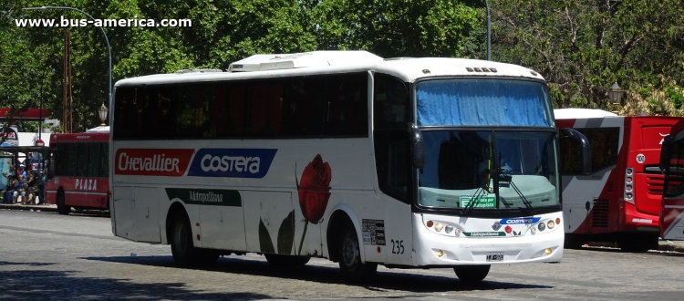 Mercedes-Benz O 500 - Sudamericanas F-50 360 - Chevallier Costera Metropolitana
IJF235

Línea 195 (Buenos Aires), interno 235
