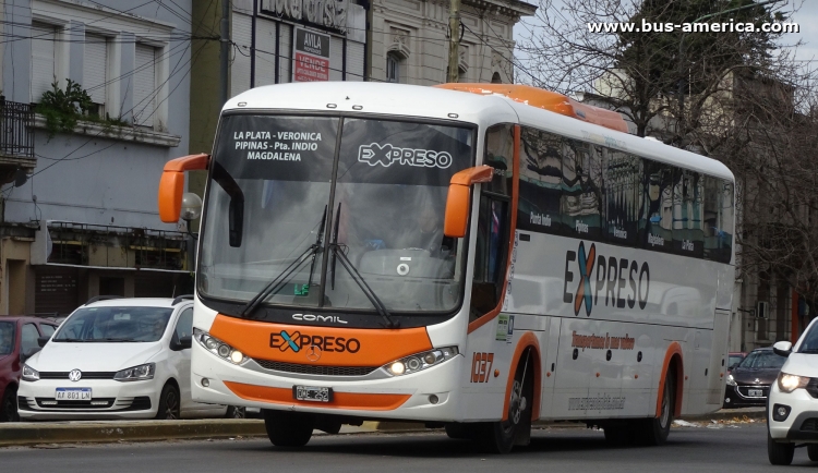 Mercedes-Benz O 500 M - Comil Campione 3.45 - Expreso
OME 252

Línea 411 (Prov. Buenos Aires), interno 1037



Archivo originalmente posteado en septiembre de 2018
