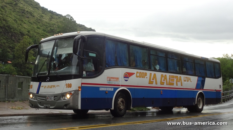Mercedes-Benz O 500 M - Saldivia Aries 2 325 - Coop. La Calera
NUO 210

Coop. La Calera (Prov. Córdoba), interno 189, patente provincial 1563
