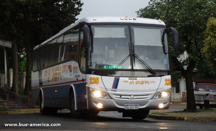 Mercedes-Benz O 500 M - Saldivia Aries 2 325 - Coop. La Calera
AD 019 XW
[url=https://bus-america.com/galeria/displayimage.php?pid=50074]https://bus-america.com/galeria/displayimage.php?pid=50074[/url]

Coop. La Calera (Prov. Córdoba), interno 235
