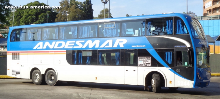 Mercedes-Benz O-500 RSD - Metalsur Starbus 2 405 - Andesmar Tramat
Andesmar (Tramat), interno 5244
