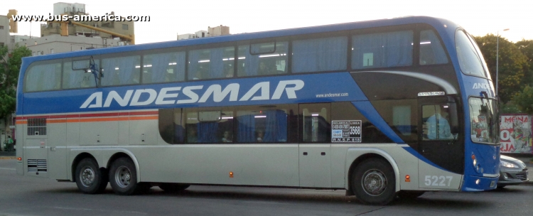 Mercedes-Benz O-500 RSD - Metalsur Starbus 2 405 - Andesmar Tramat
MLN786

Andesmar (Tramat), interno 5227
